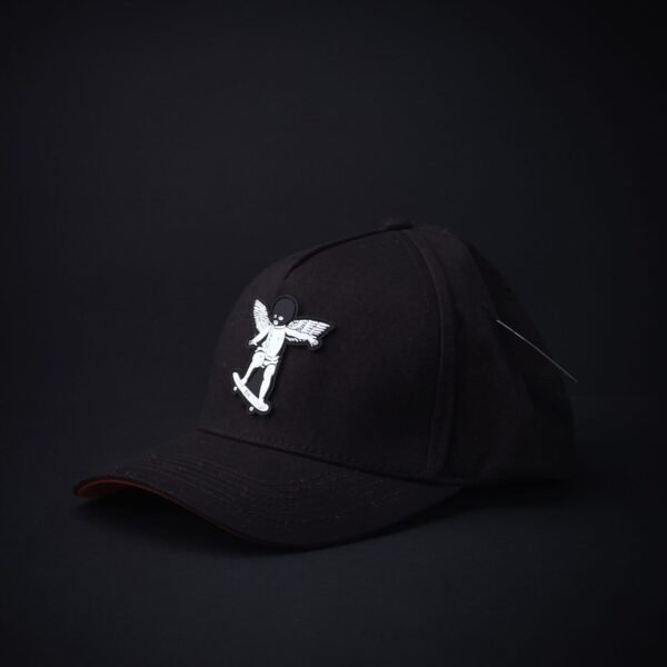 Gorras Barbas Hats Angel Negra/Blanco