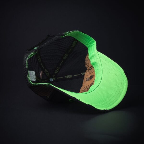 Gorra Trucker Von Dutch Hombre Y Mujer Negra/Verde