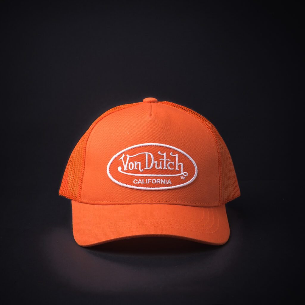Gorra Trucker Von Dutch Naranja