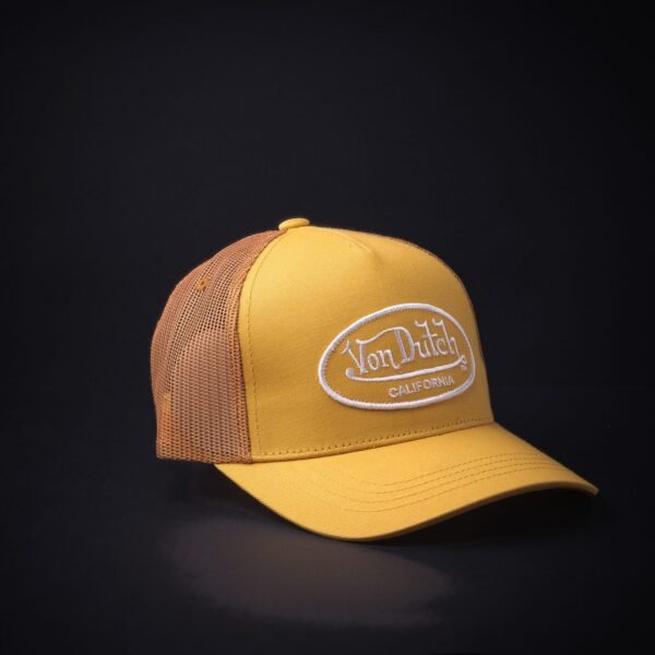 Gorra Trucker Von Dutch Amarilla