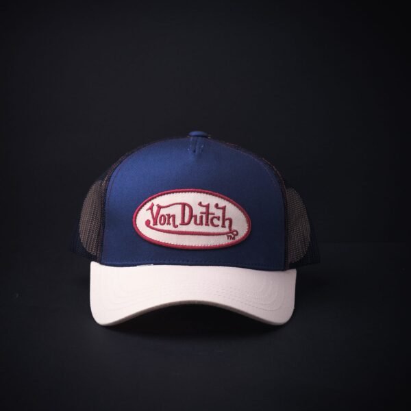 Gorra Trucker Von Dutch Azul/Negro/Beige