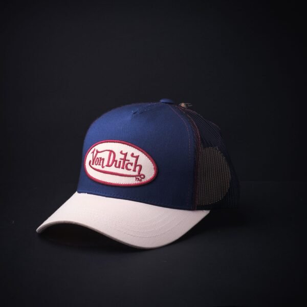 Gorra Trucker Von Dutch Azul/Negro/Beige