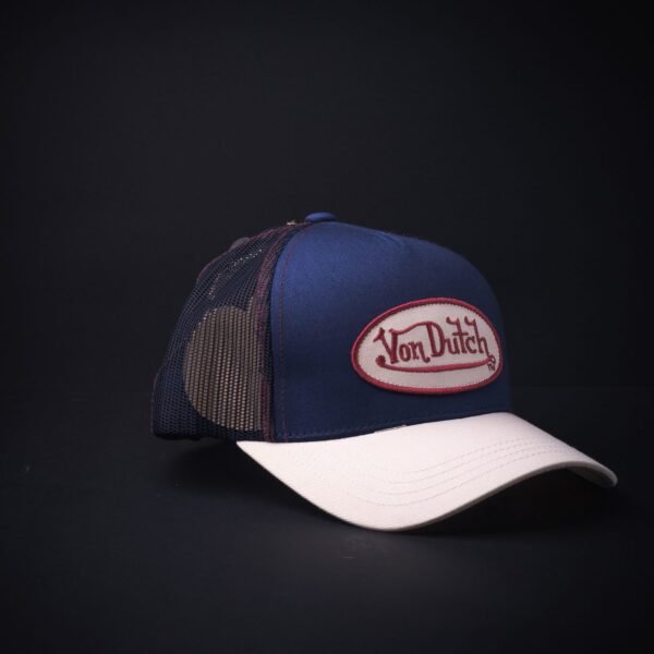 Gorra Trucker Von Dutch Azul/Negro/Beige