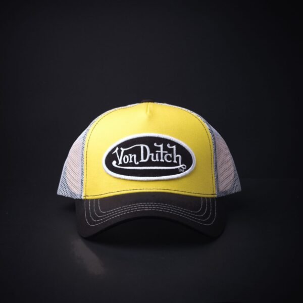 Gorra Trucker Von Dutch Amarilla /Blanca/Negra