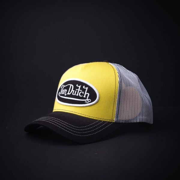 Gorra Trucker Von Dutch Amarilla /Blanca/Negra