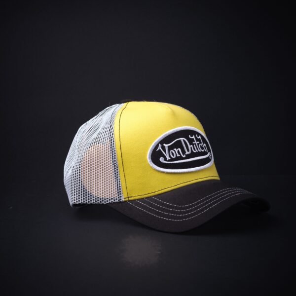 Gorra Trucker Von Dutch Amarilla /Blanca/Negra