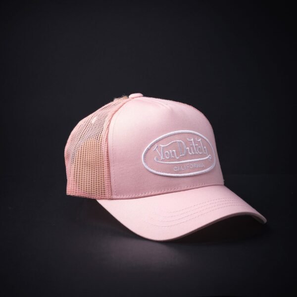 Gorra Von Dutch Trucker Rosa Pastel