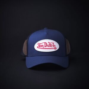 memoria 1-283 Gorra Trucker Von Dutch Azul