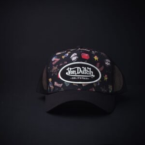 Gorra Trucker Von Dutch Negra