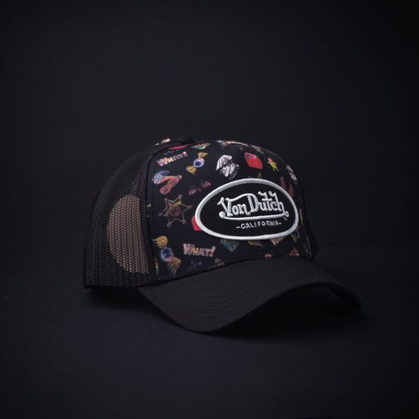 Gorra Trucker Von Dutch Negra