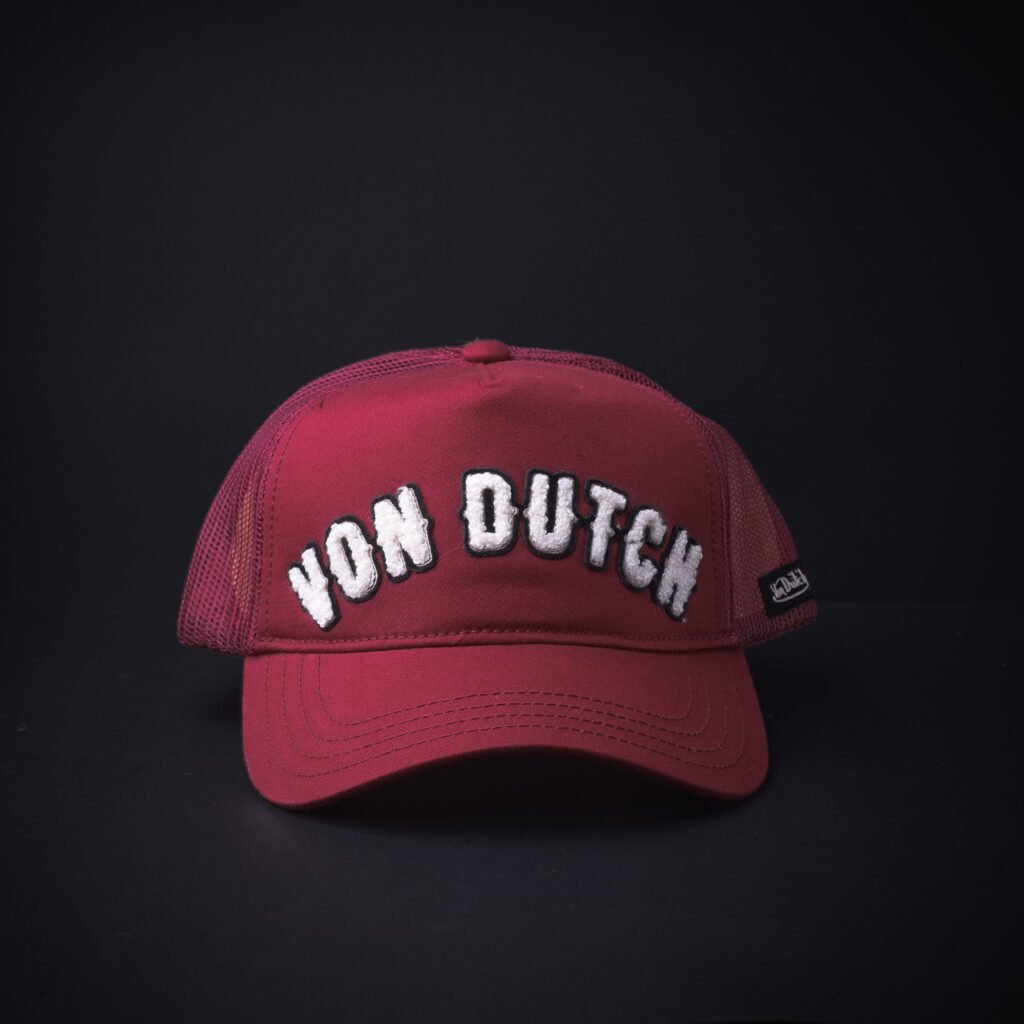 Gorra Trucker Von Dutch Guinda