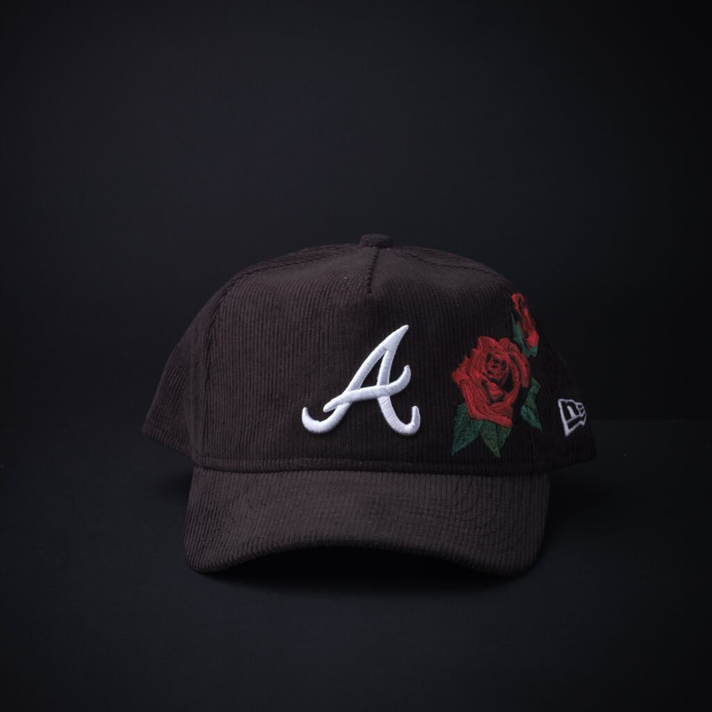 Gorra New Era 9Forty A-Frome Atlanta Negra/Bordada