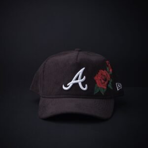 memoria 1-379 Gorra New Era 9Forty A-Frome Atlanta Negra/Bordada