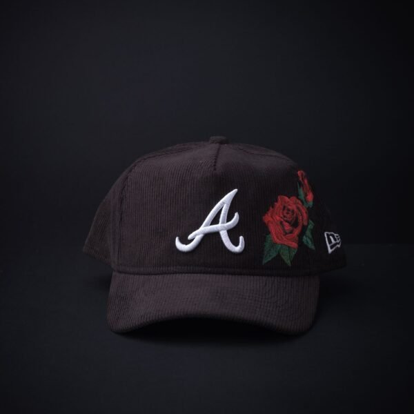 Gorra New Era 9Forty A-Frome Atlanta Negra/Bordada