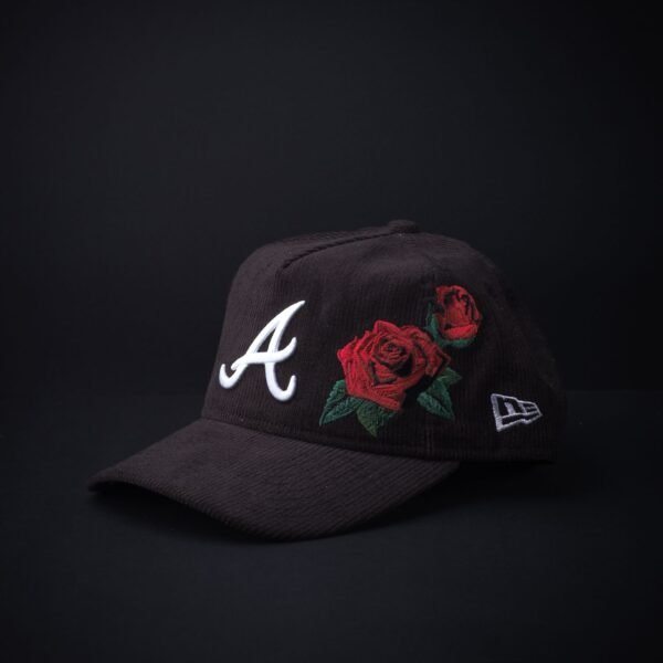 Gorra New Era 9Forty A-Frome Atlanta Negra/Bordada