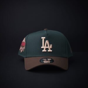 memoria 1-395 Gorra New Era 9Forty Los Angeles A-FrameVerde/Cafe