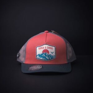 memoria 2-1006 Gorra Ranch & Corral Outdoor Adventure 27 Rojo/Azul