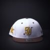 Gorra New Era 9Fifty San Diego Snapback Color Blanco/Cafe