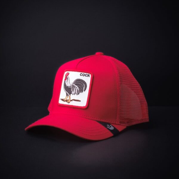 Gorra Goorin Bros Trucker Cock Roja