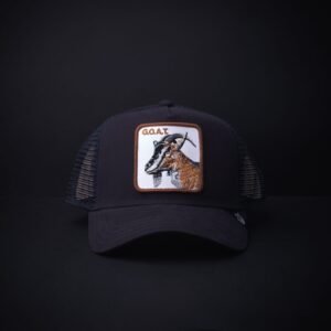 memoria 2-1321 Gorra Goorin Bros Trucker Goat Azul Marino