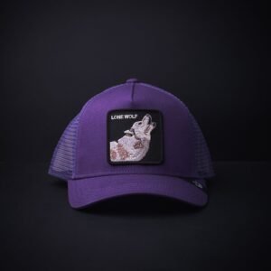 memoria 2-1333 Gorra Goorin Bros Trucker  Lone Wolf Morada
