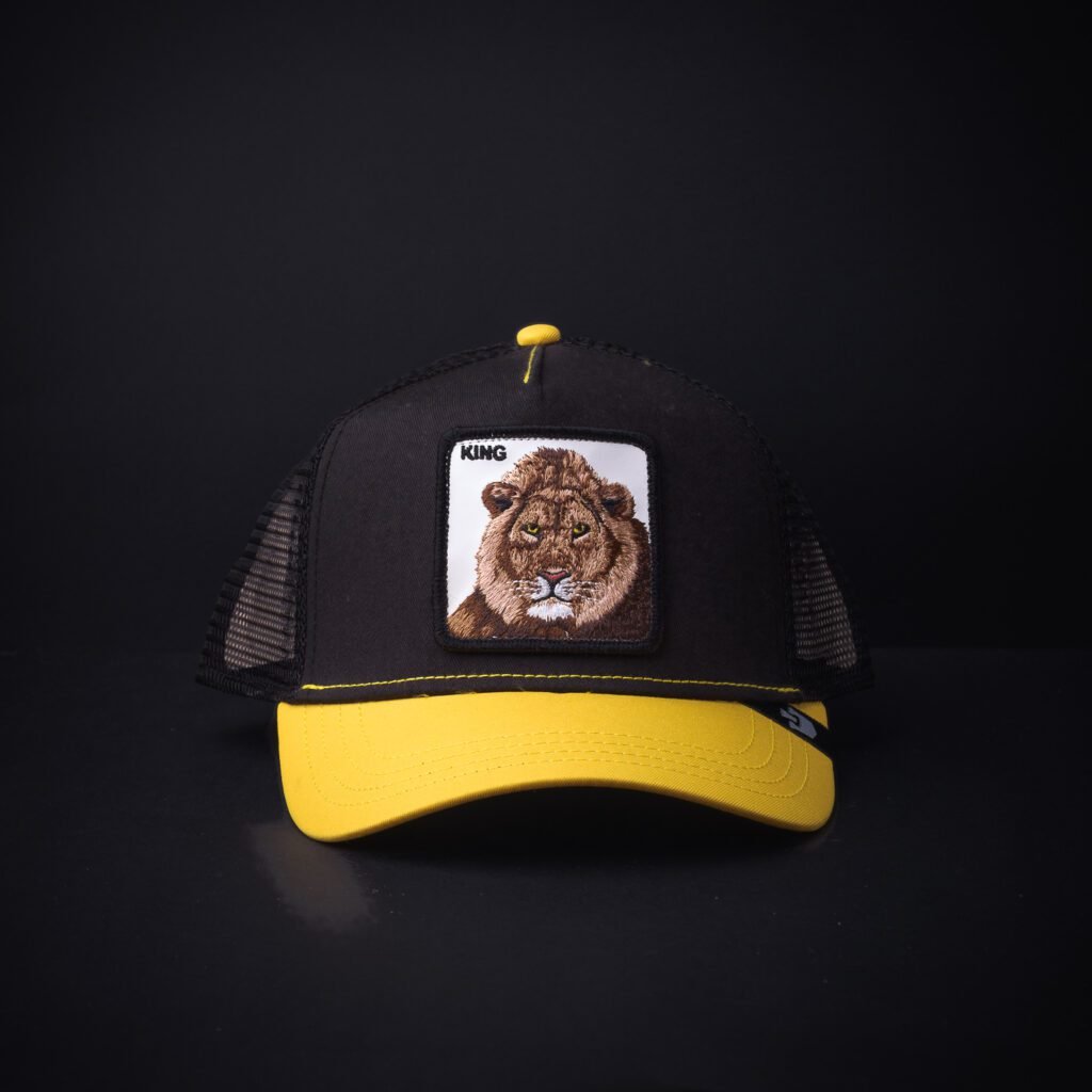 Gorra Goorin Bros Trucker King Negra/Amarillo
