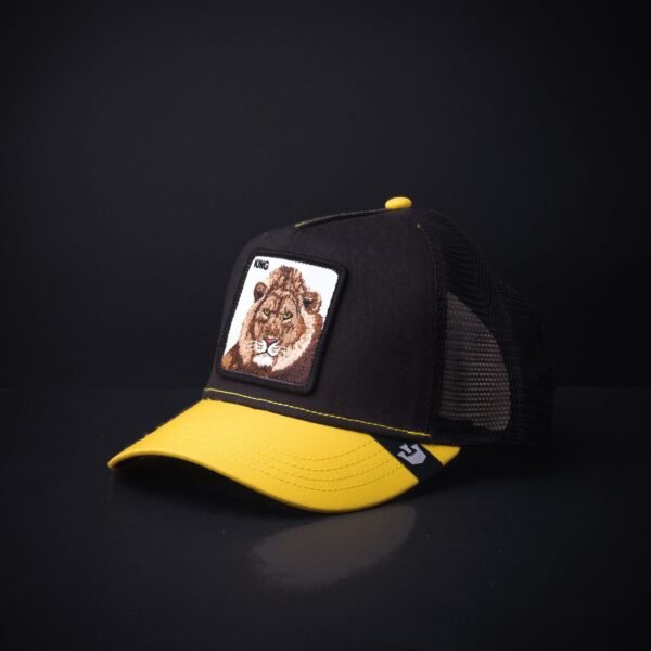 Gorra Goorin Bros Trucker King Negra/Amarillo