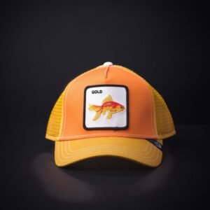 memoria 2-1339 Gorra Goorin Bros Trucker Gold Amarillo/Anaranjado