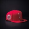 Gorra New Era 9Fifty Angelinos Snapback Color Rojo