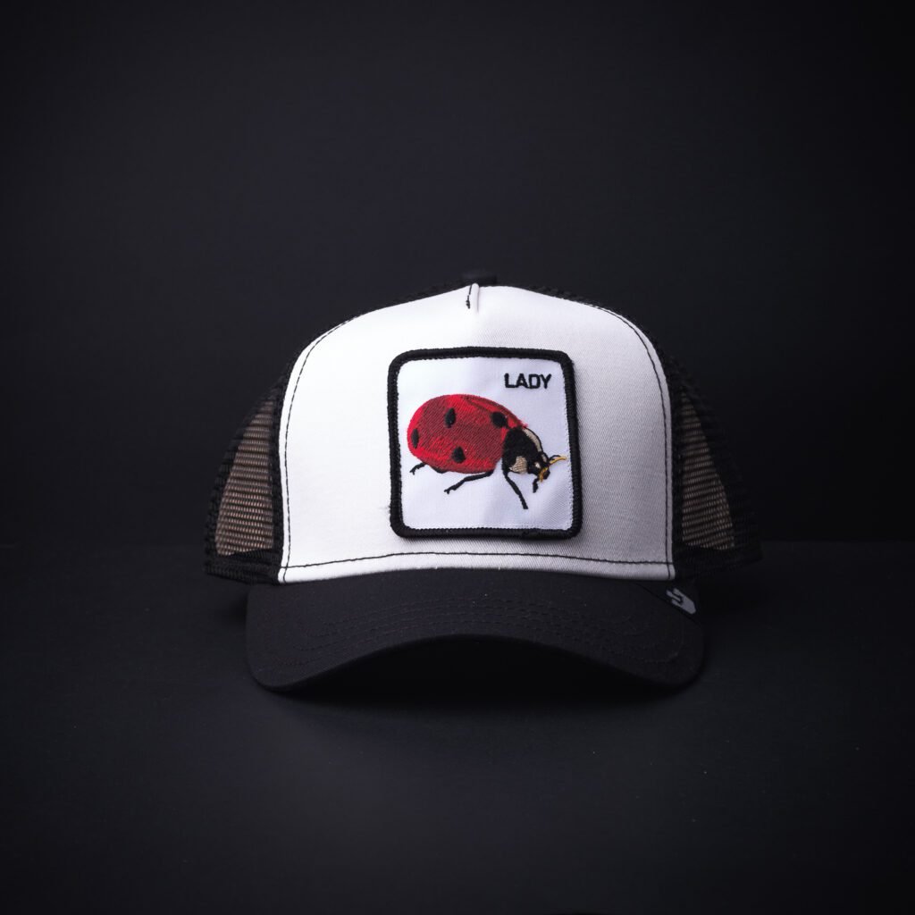 Gorra Goorin Bros Trucker Lady  Blanca/Negro