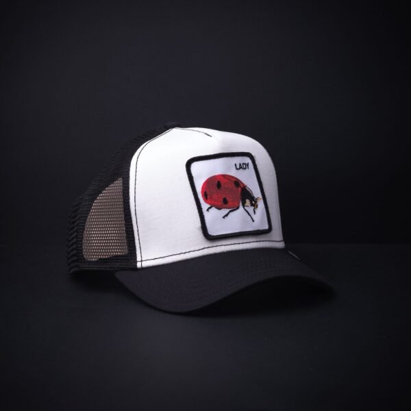 Gorra Goorin Bros Trucker Lady  Blanca/Negro