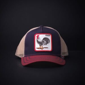memoria 2-1367 Gorra Goorin Bros Trucker Cock Azul/Beige