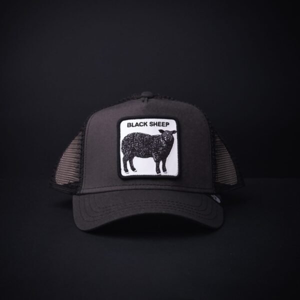 Gorra Goorin Bros Trucker Black Sheep Negra