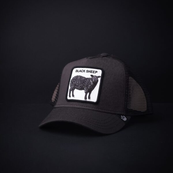Gorra Goorin Bros Trucker Black Sheep Negra