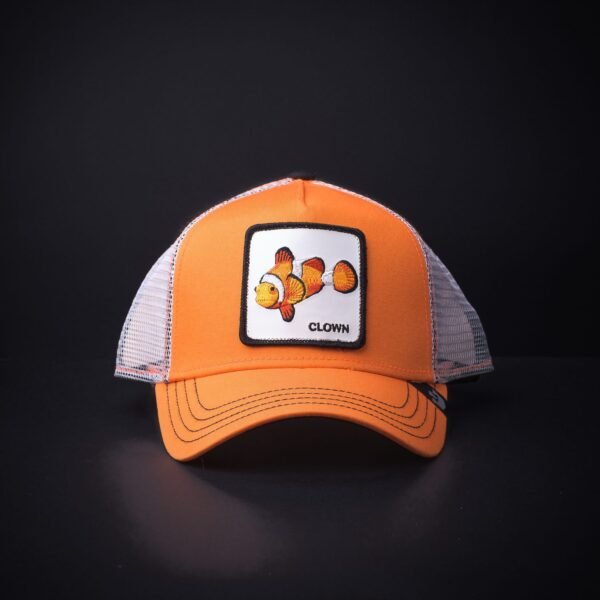 Gorra Goorin Bros Trucker Clown Naranja