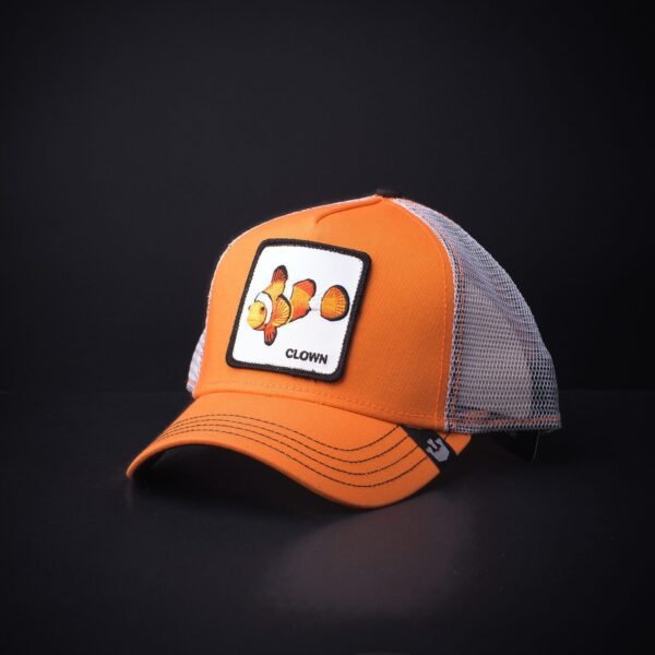 Gorra Goorin Bros Trucker Clown Naranja