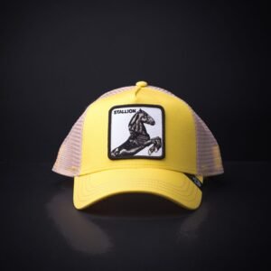 memoria 2-1382 Gorra Goorin Bros Trucker  Stallion Amarilla