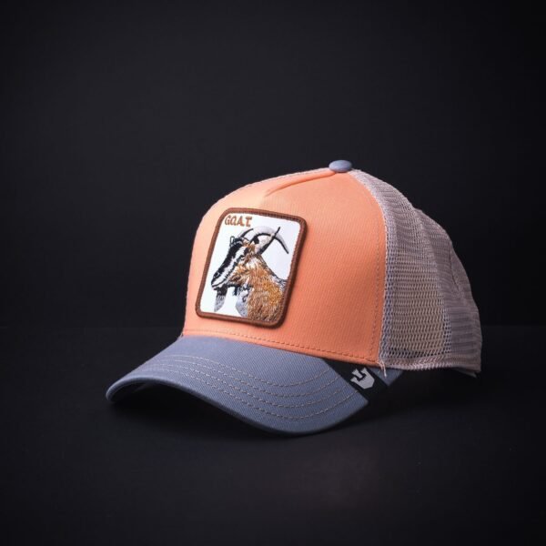 Gorra Goorin Bros Trucker Goat Salmon/Gris