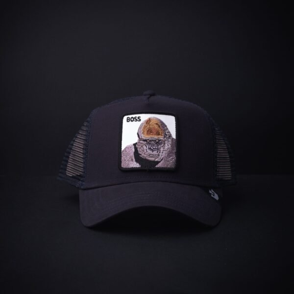Gorra Goorin Bros Trucker Boss Azul Marino