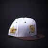 Gorra New Era 9Fifty San Diego Snapback Color Blanco/Cafe