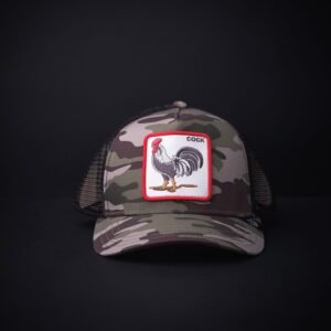 memoria 2-1406 Gorra Goorin Bros Trucker Cock Camuflajiada