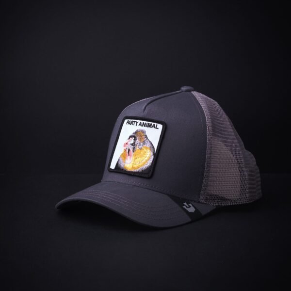 Gorra Goorin Bros Trucker Party Animal Gris Oscuro