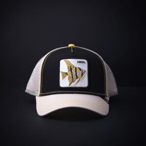 memoria 2-1439 Gorra Goorin Bros Trucker Angel Negra/Beige