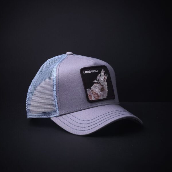 Gorra Goorin Bros Trucker Lone Wolf Gris