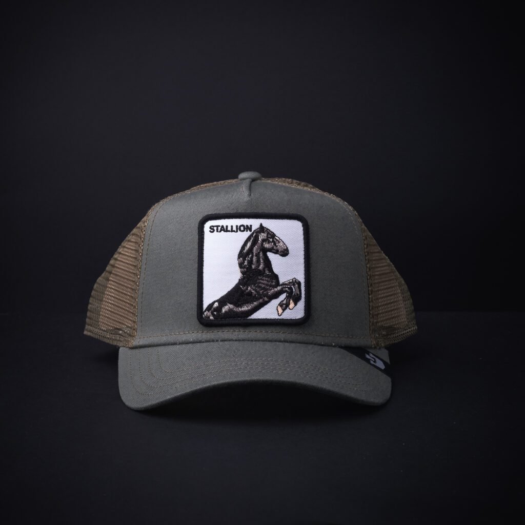 Gorra Goorin Bros Trucker Staillon Verde Olivo