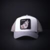 Gorra Goorin Bros Trucker Lone Wolf Blanca/Gris