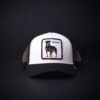 Gorra Goorin Bros Trucker Bad Boy Blanca/Negro