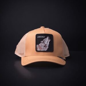 memoria 2-1473 Gorra Goorin Bros Trucker Lone Wolf Mamey