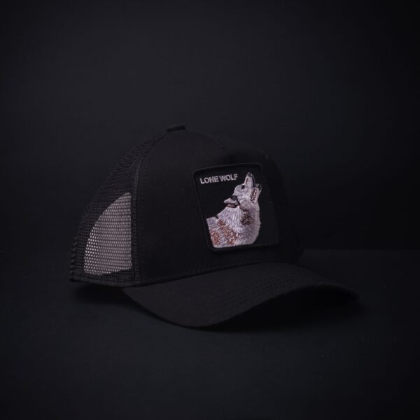 Gorra Goorin Bros Trucker Lone Wolf Negra