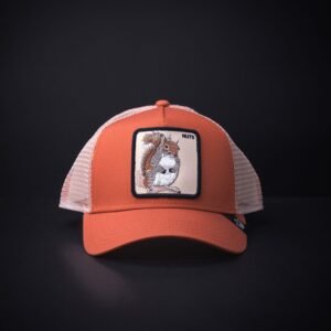 memoria 2-1482 Gorra Goorin Bros Trucker Nuts Marron